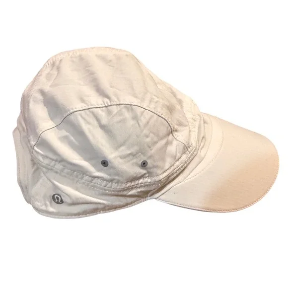 Lululemon Race To Place Run Hat White Lightweight Running Gym Workout Sporty - Picture 3 of 8
